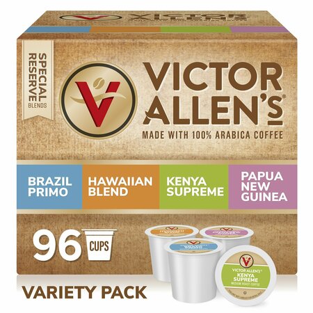 VICTOR ALLEN Coffees Around The World Variety Pack, PK96 FG016450RV